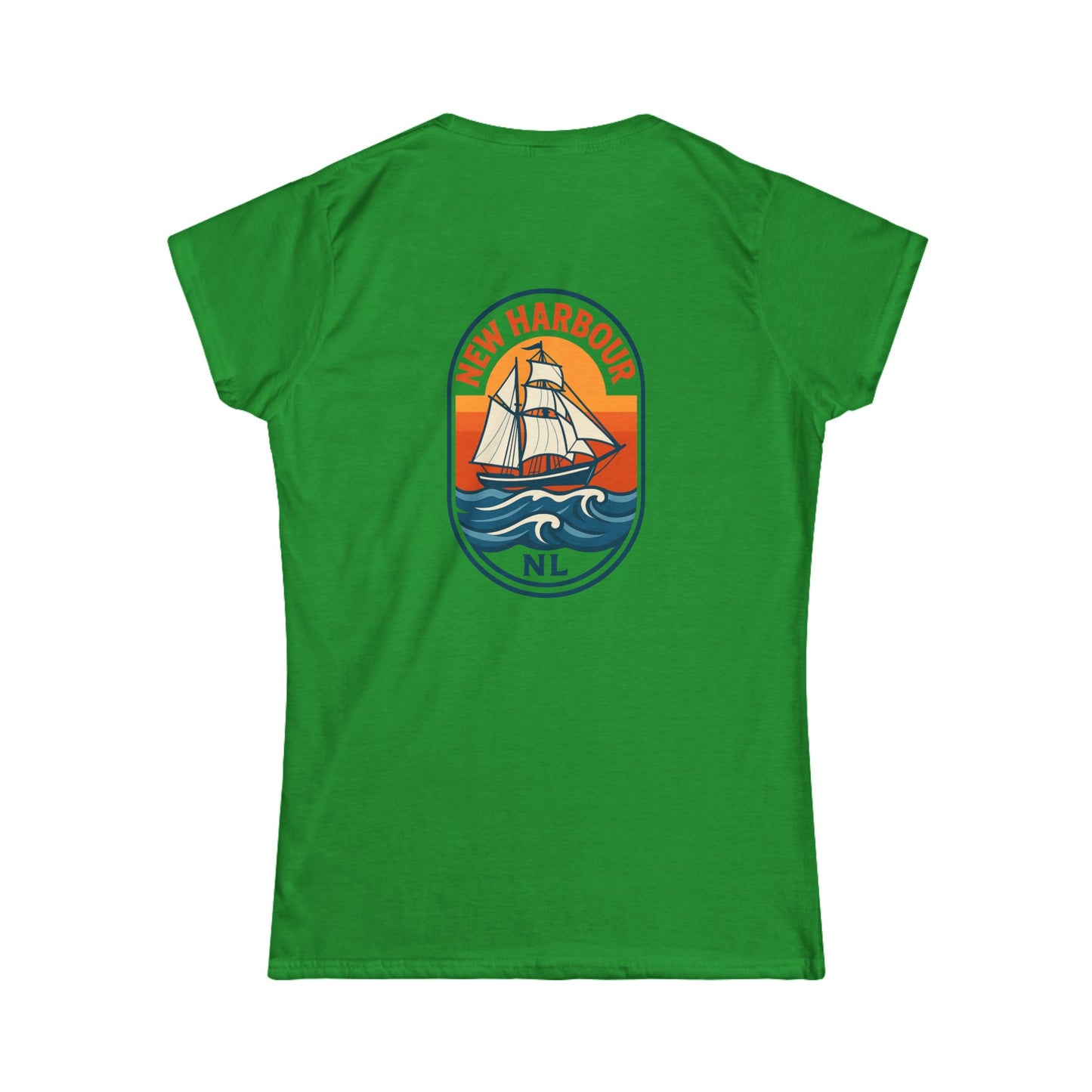 New Harbour - Women's Fitted T-Shirt