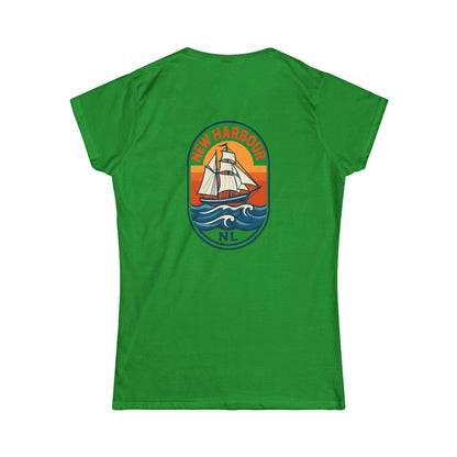 New Harbour - Women's Fitted T-Shirt
