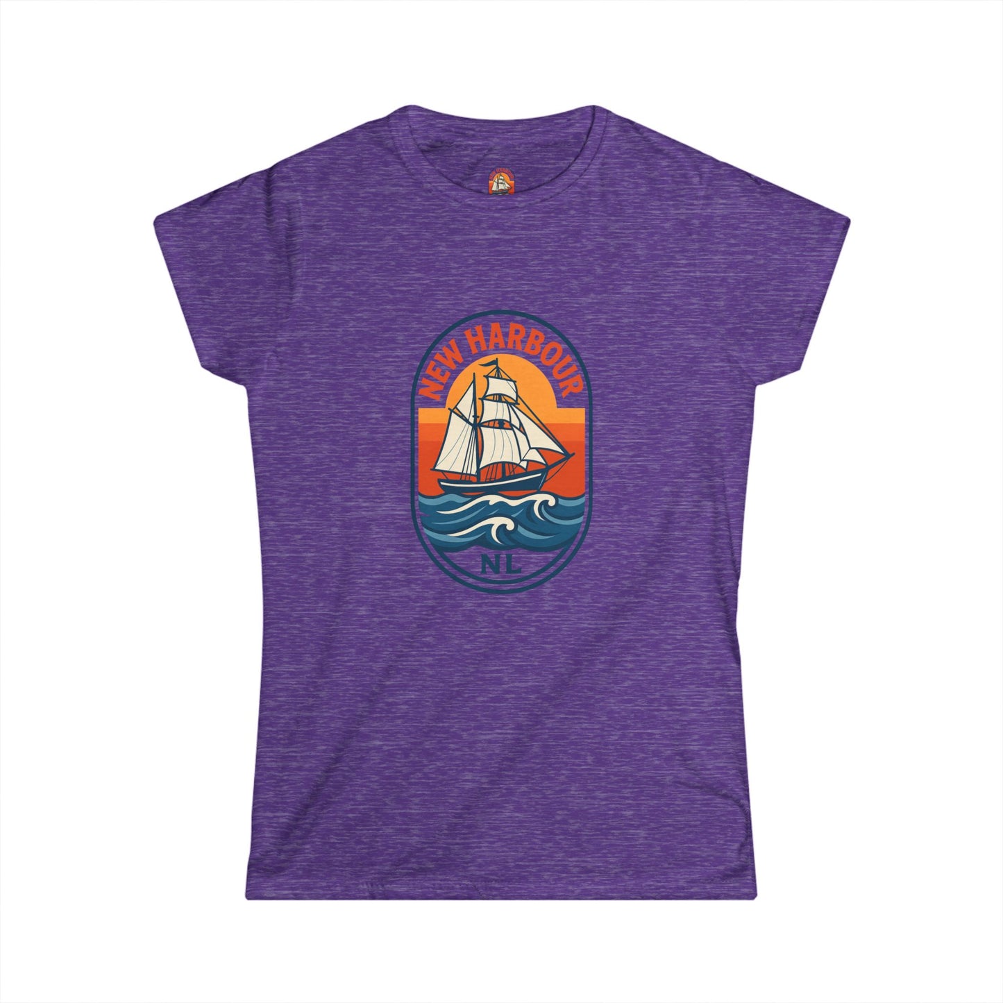 New Harbour - Women's Fitted T-Shirt