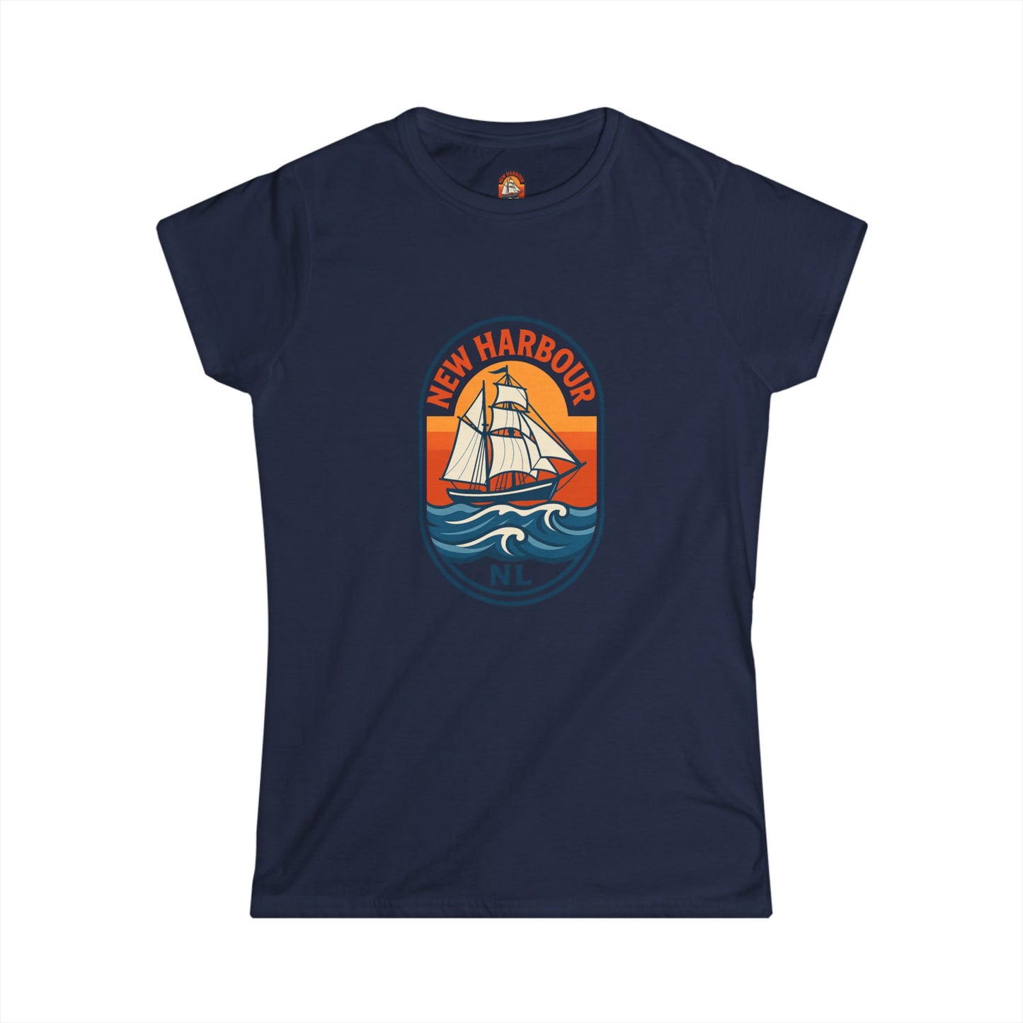 New Harbour - Women's Fitted T-Shirt