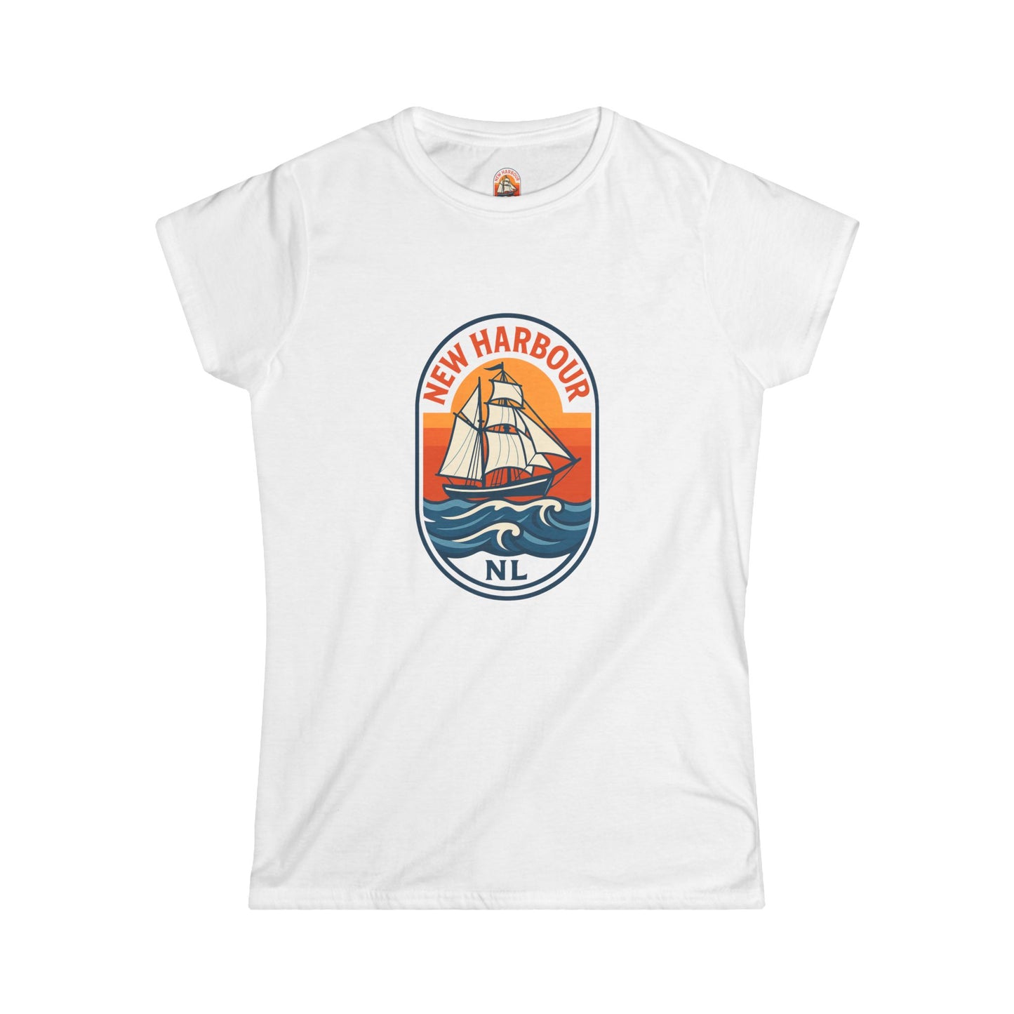 New Harbour - Women's Fitted T-Shirt