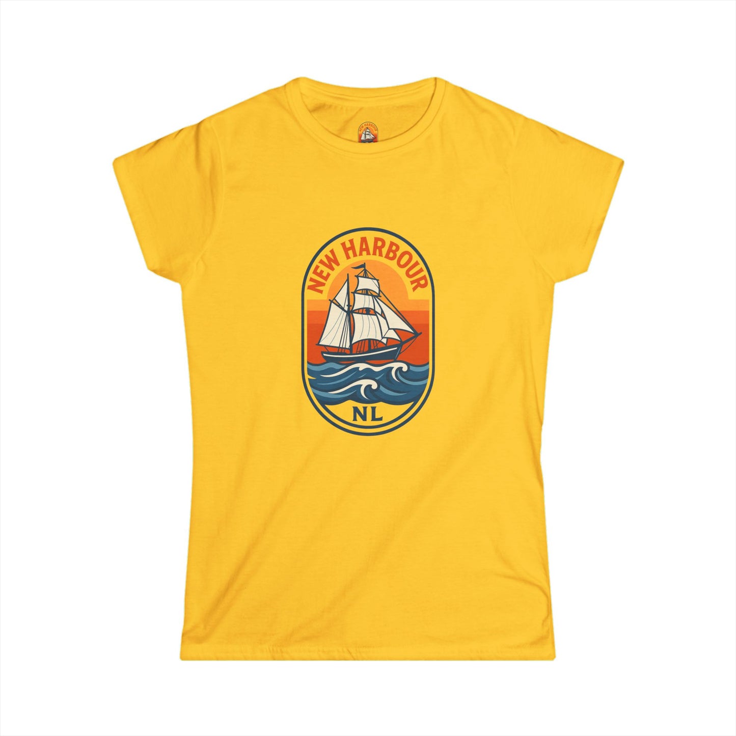 New Harbour - Women's Fitted T-Shirt