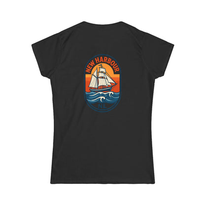 New Harbour - Women's Fitted T-Shirt