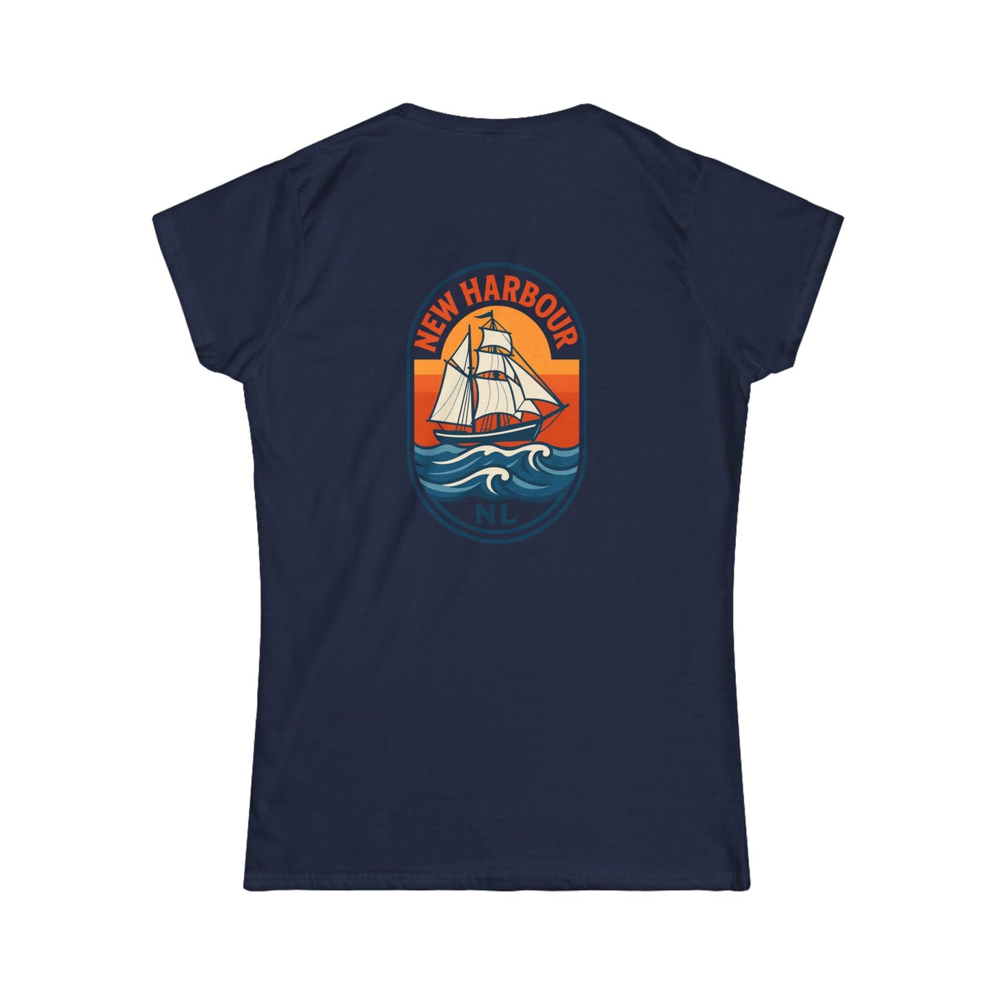 New Harbour - Women's Fitted T-Shirt