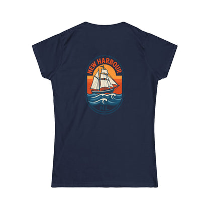 New Harbour - Women's Fitted T-Shirt