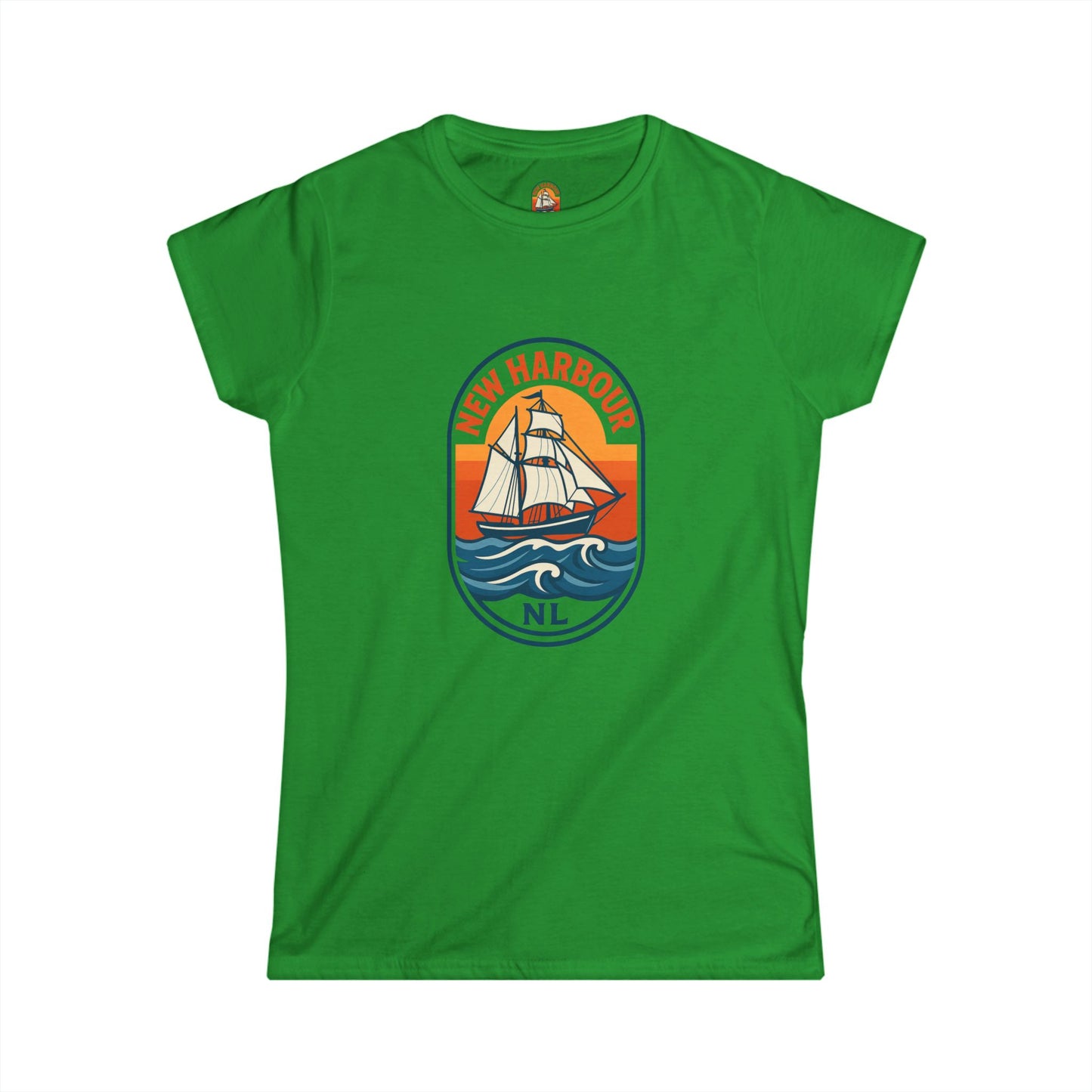 New Harbour - Women's Fitted T-Shirt