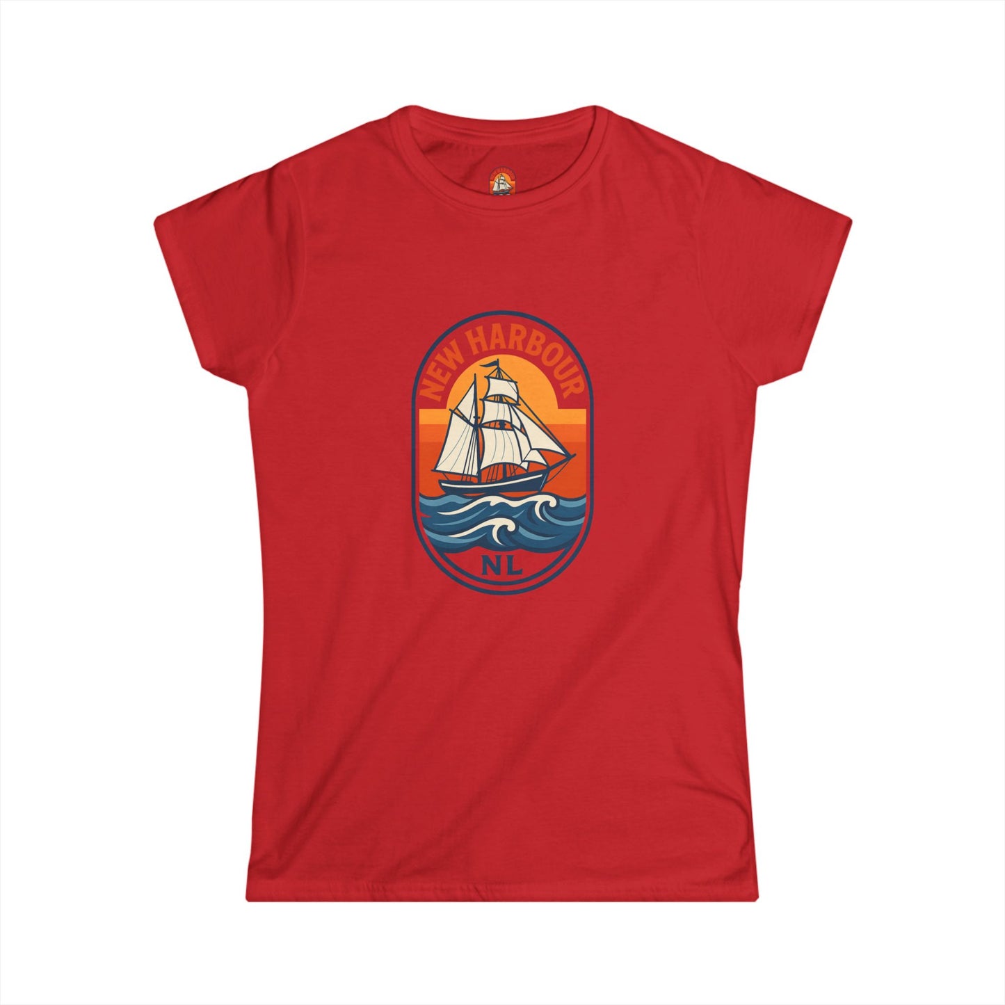 New Harbour - Women's Fitted T-Shirt