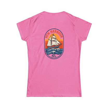 New Harbour - Women's Fitted T-Shirt