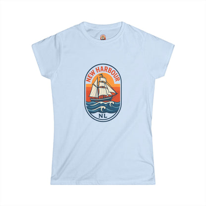 New Harbour - Women's Fitted T-Shirt