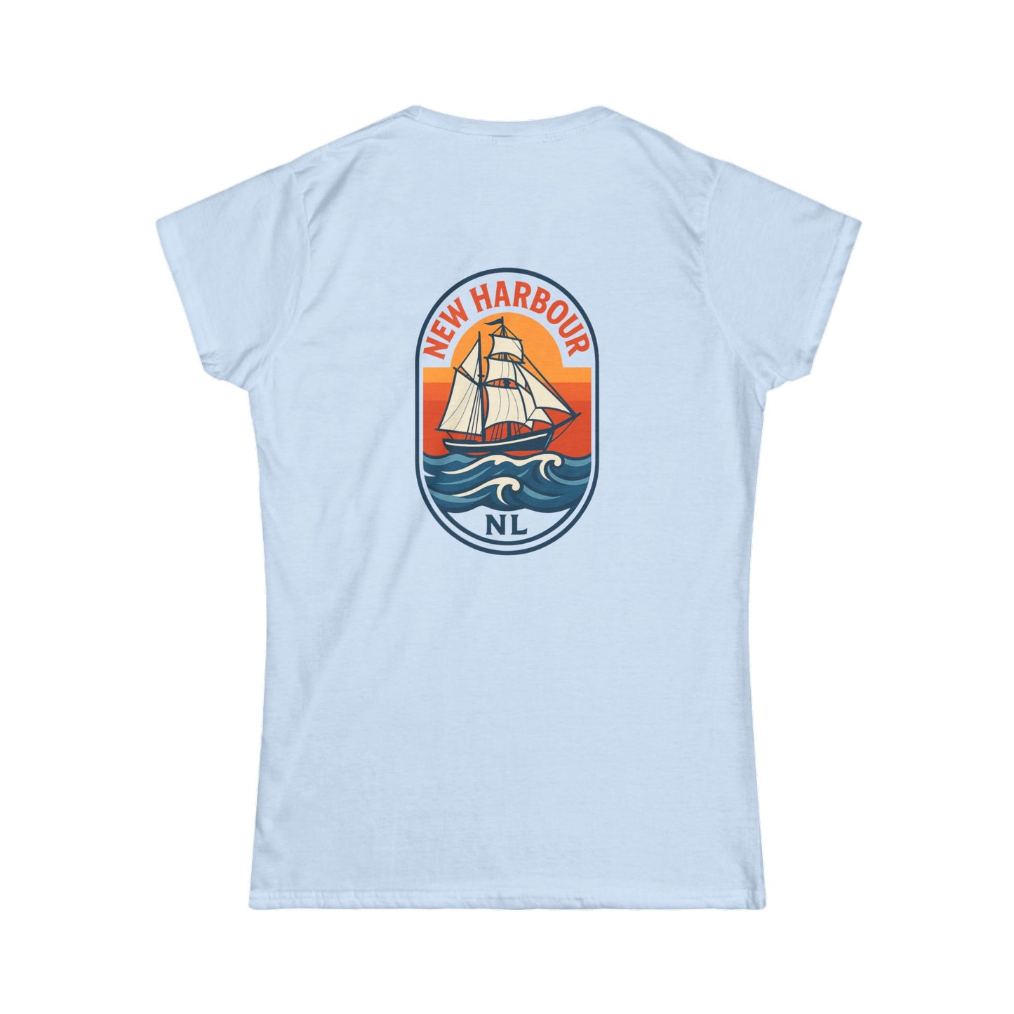 New Harbour - Women's Fitted T-Shirt