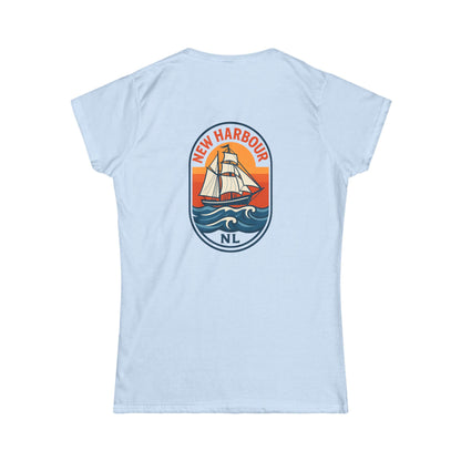New Harbour - Women's Fitted T-Shirt