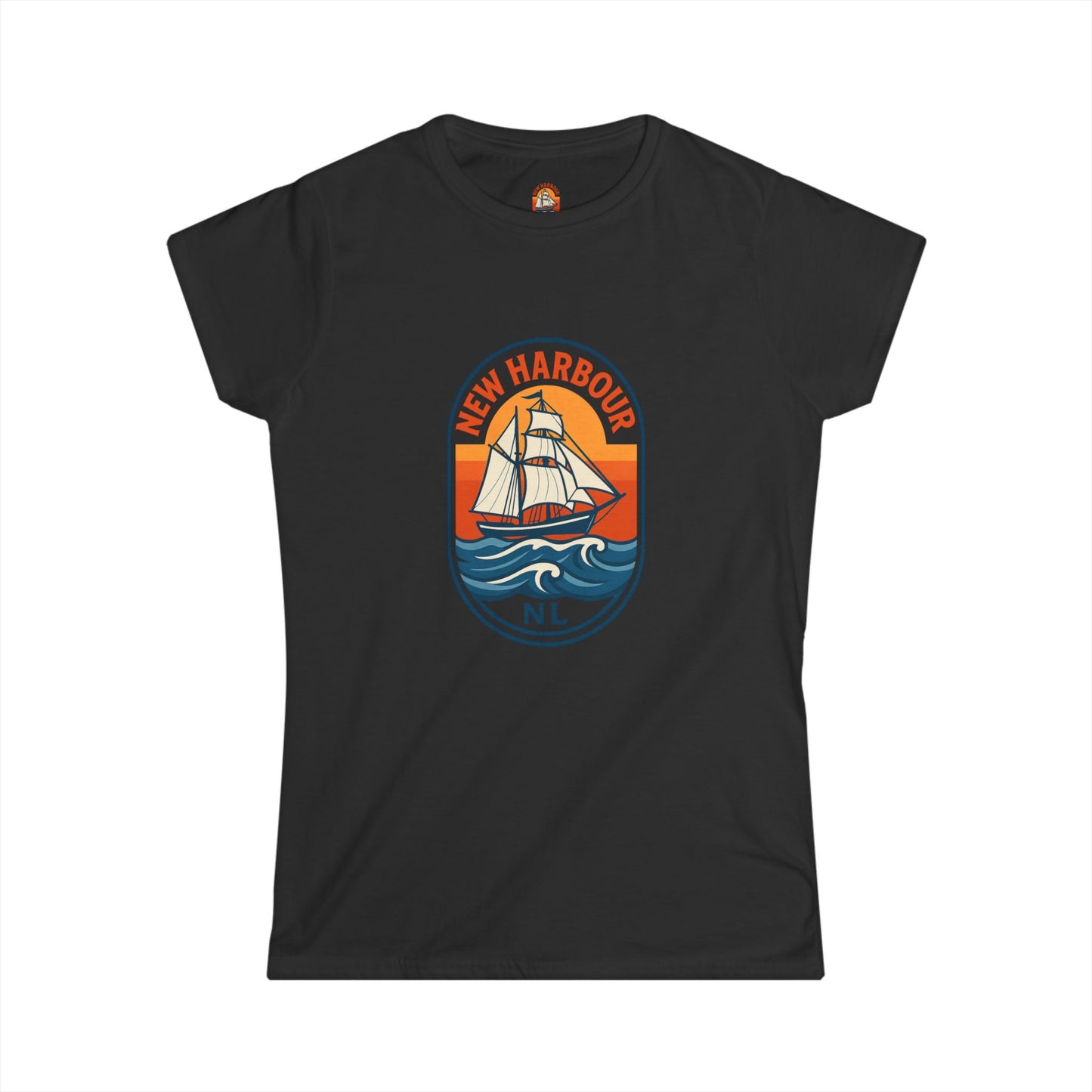 New Harbour - Women's Fitted T-Shirt