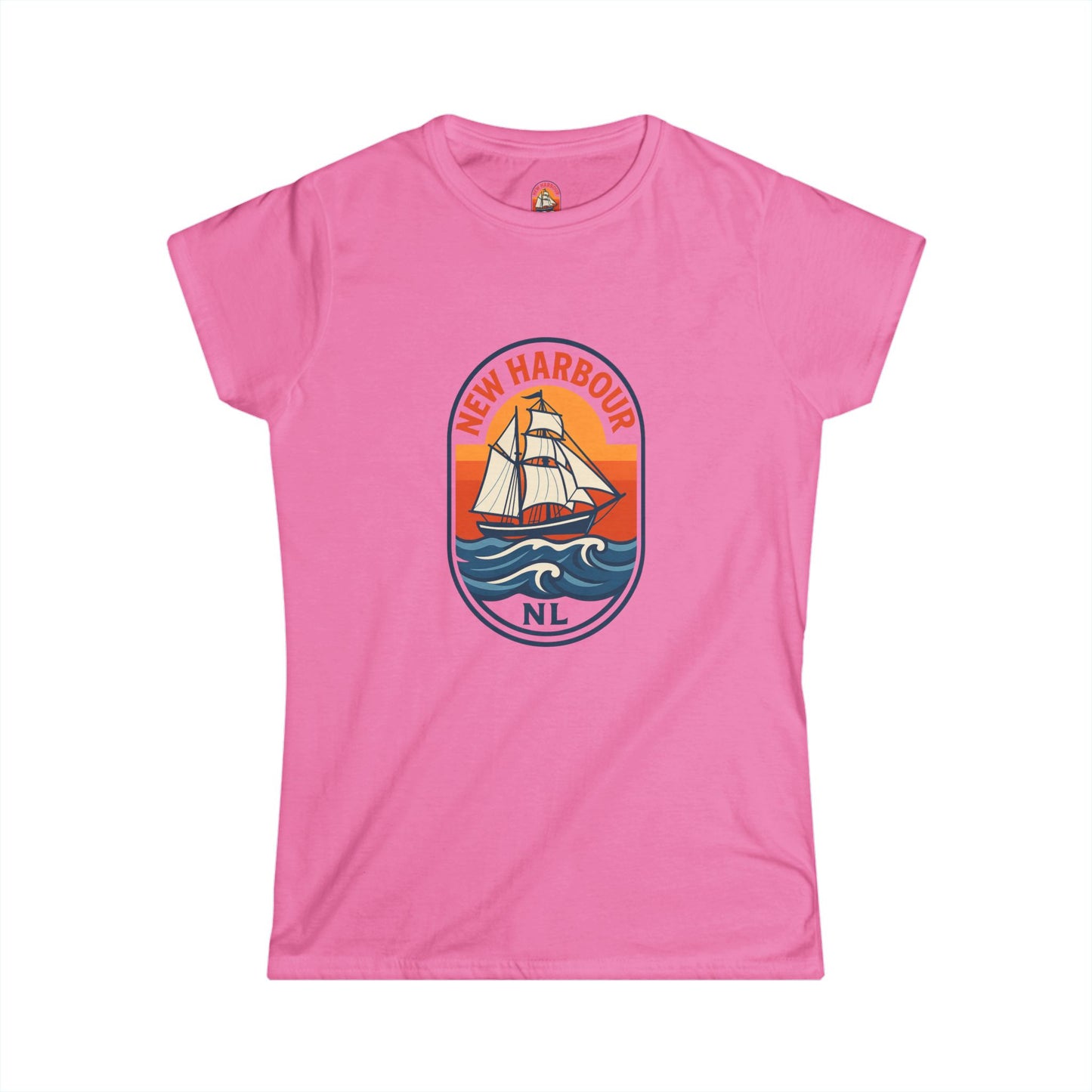 New Harbour - Women's Fitted T-Shirt