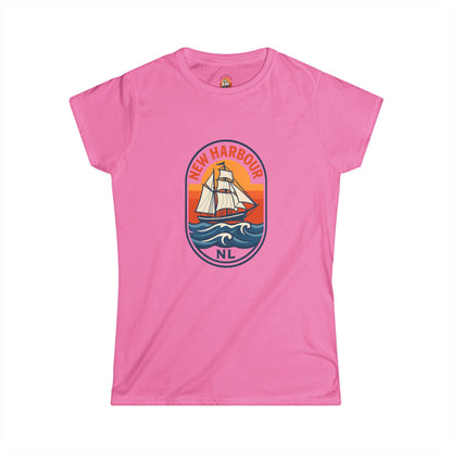 New Harbour - Women's Fitted T-Shirt