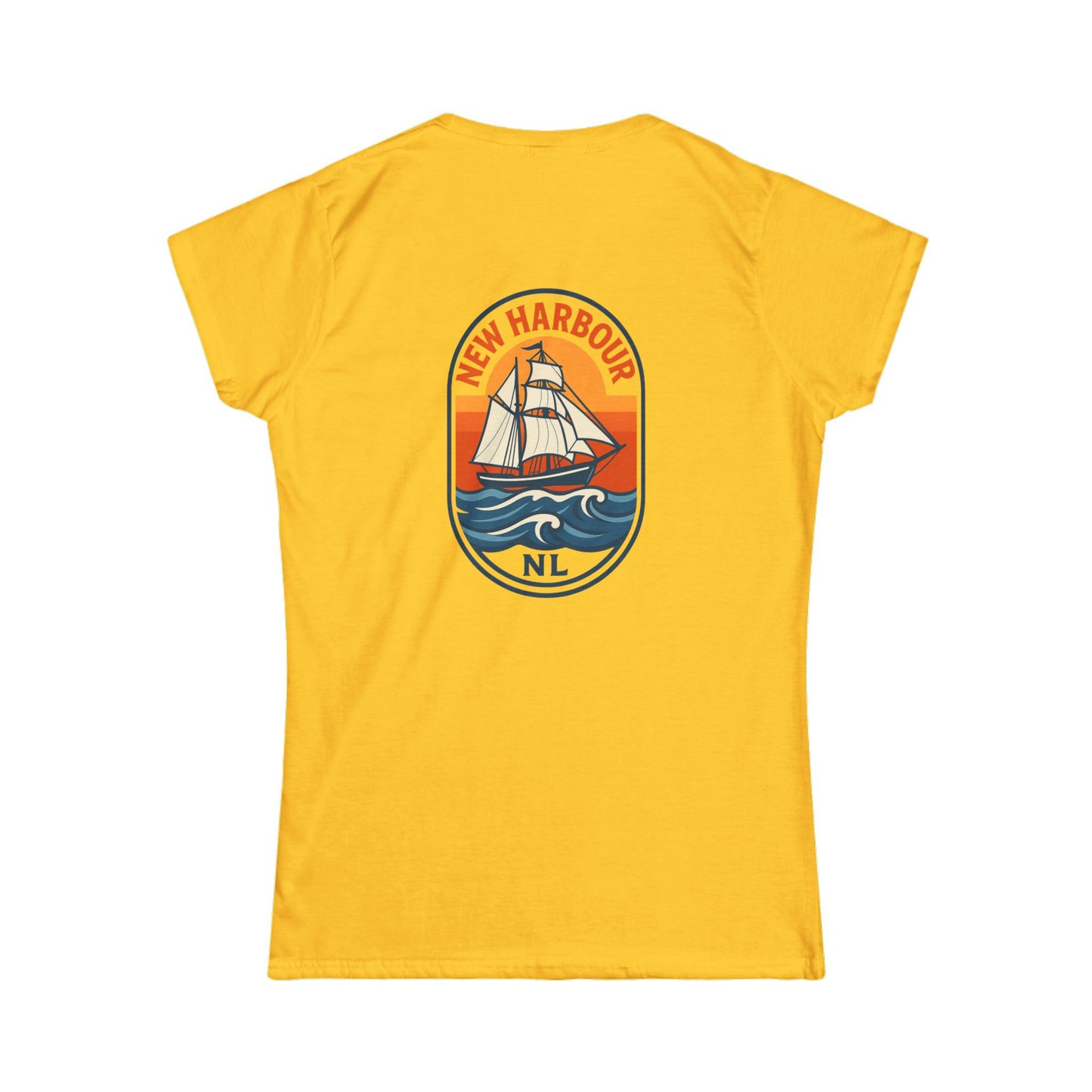 New Harbour - Women's Fitted T-Shirt