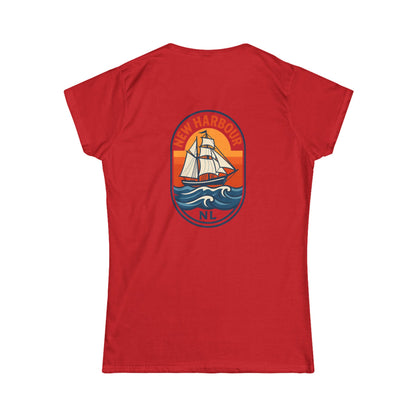 New Harbour - Women's Fitted T-Shirt