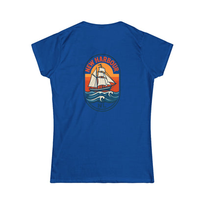 New Harbour - Women's Fitted T-Shirt