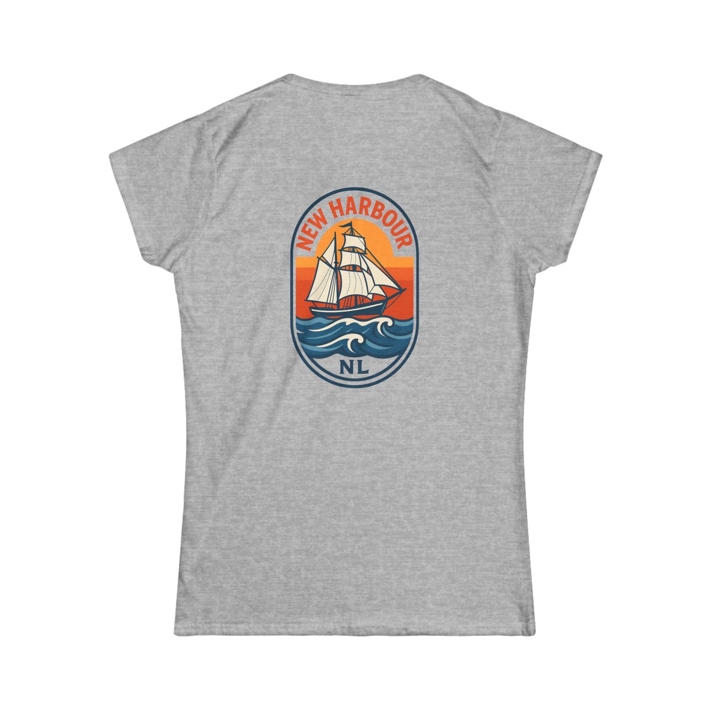 New Harbour - Women's Fitted T-Shirt