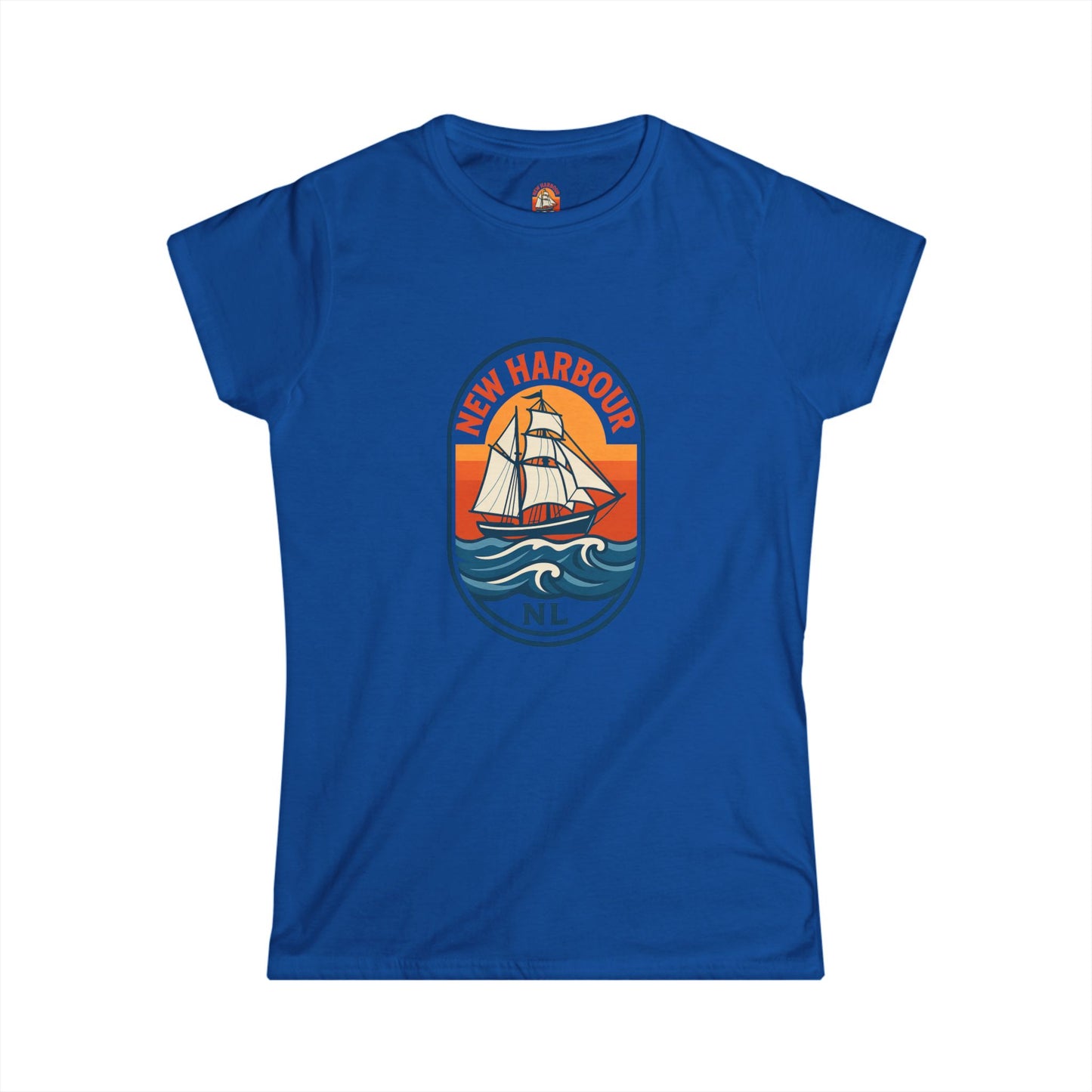 New Harbour - Women's Fitted T-Shirt