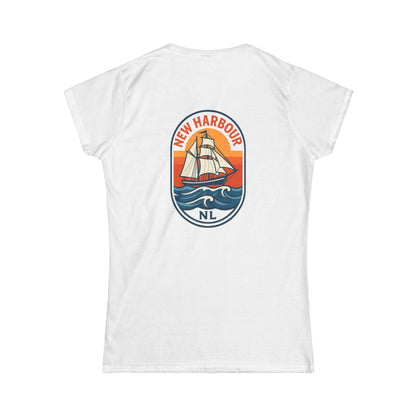 New Harbour - Women's Fitted T-Shirt