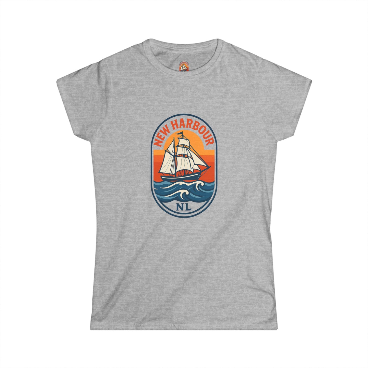 New Harbour - Women's Fitted T-Shirt