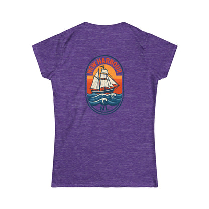 New Harbour - Women's Fitted T-Shirt